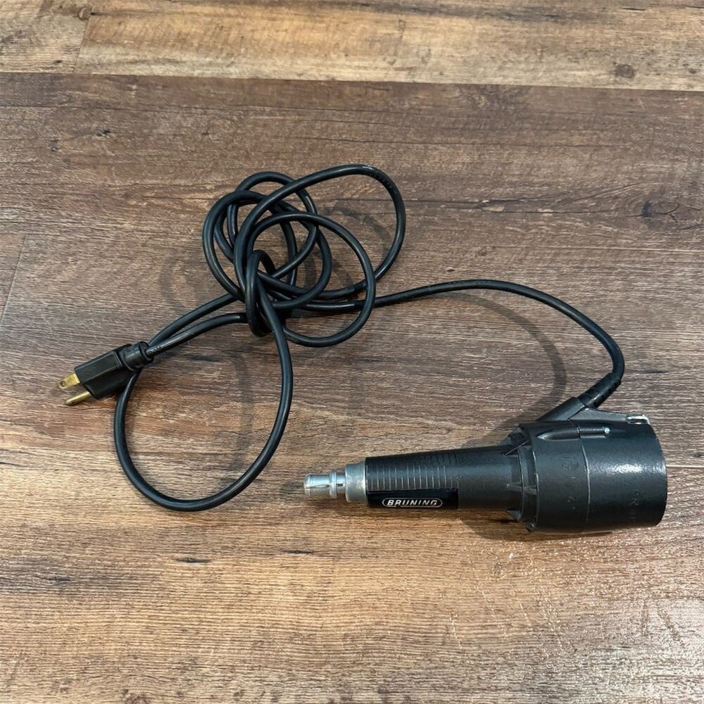 Charles Bruning Electric Drafting Eraser Tool Handheld Motorized 115V Works
